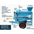 Corn Maize Shelling machinery